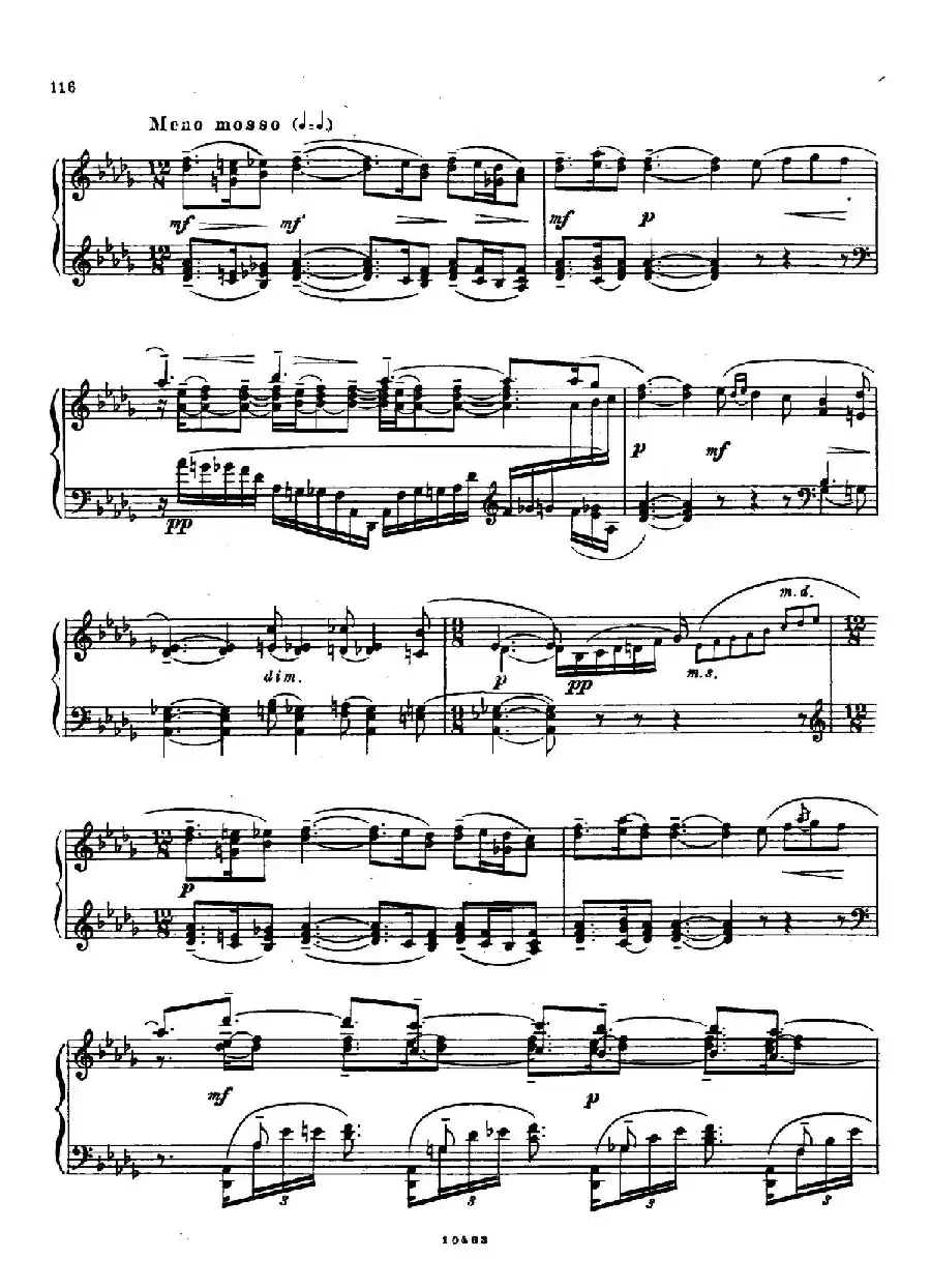 降b小调第二钢琴奏鸣曲（Op.36  No.2）