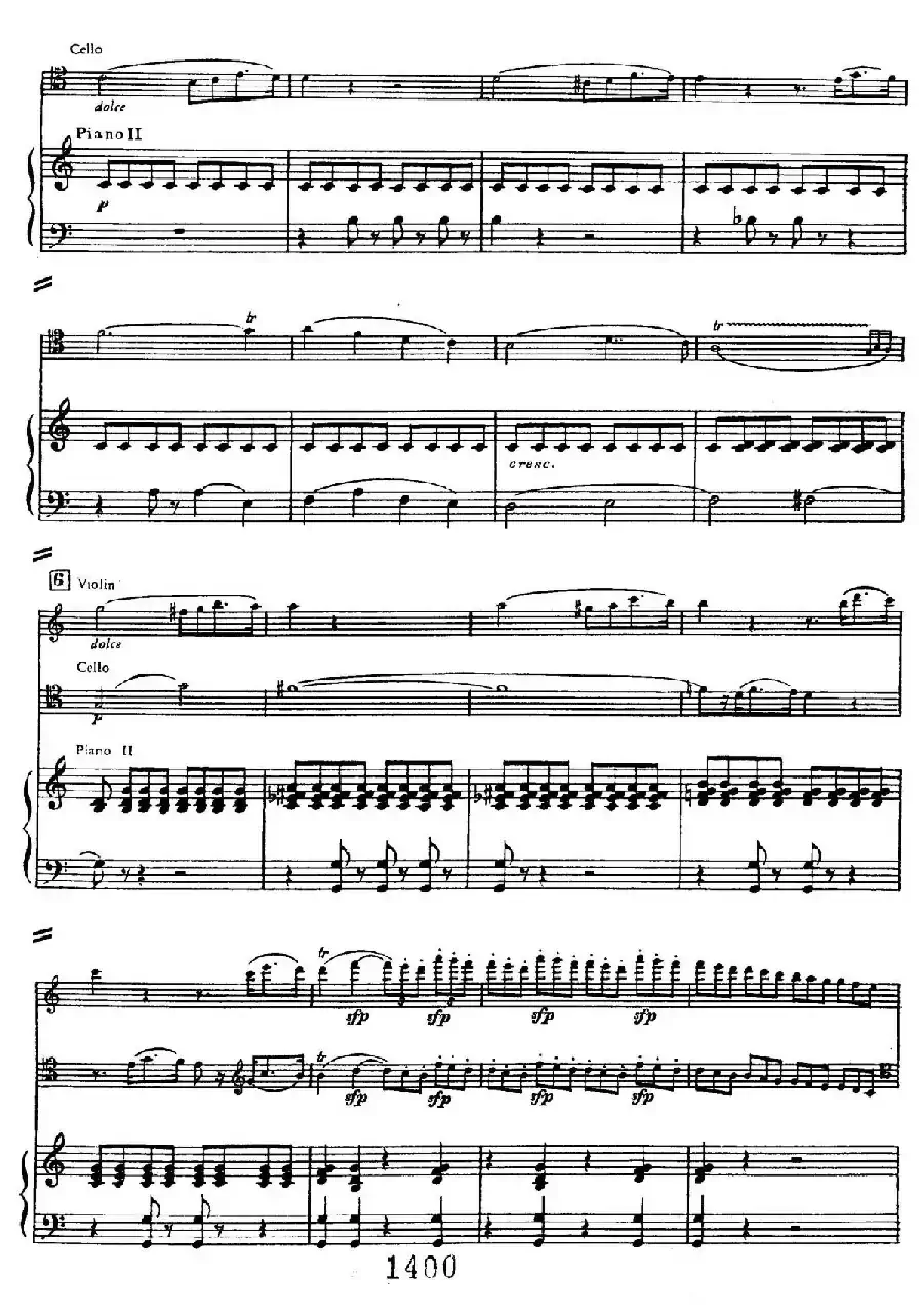 Triple Concerto in C Major Op.56（C大调三重协奏曲·双钢琴·Ⅰ）