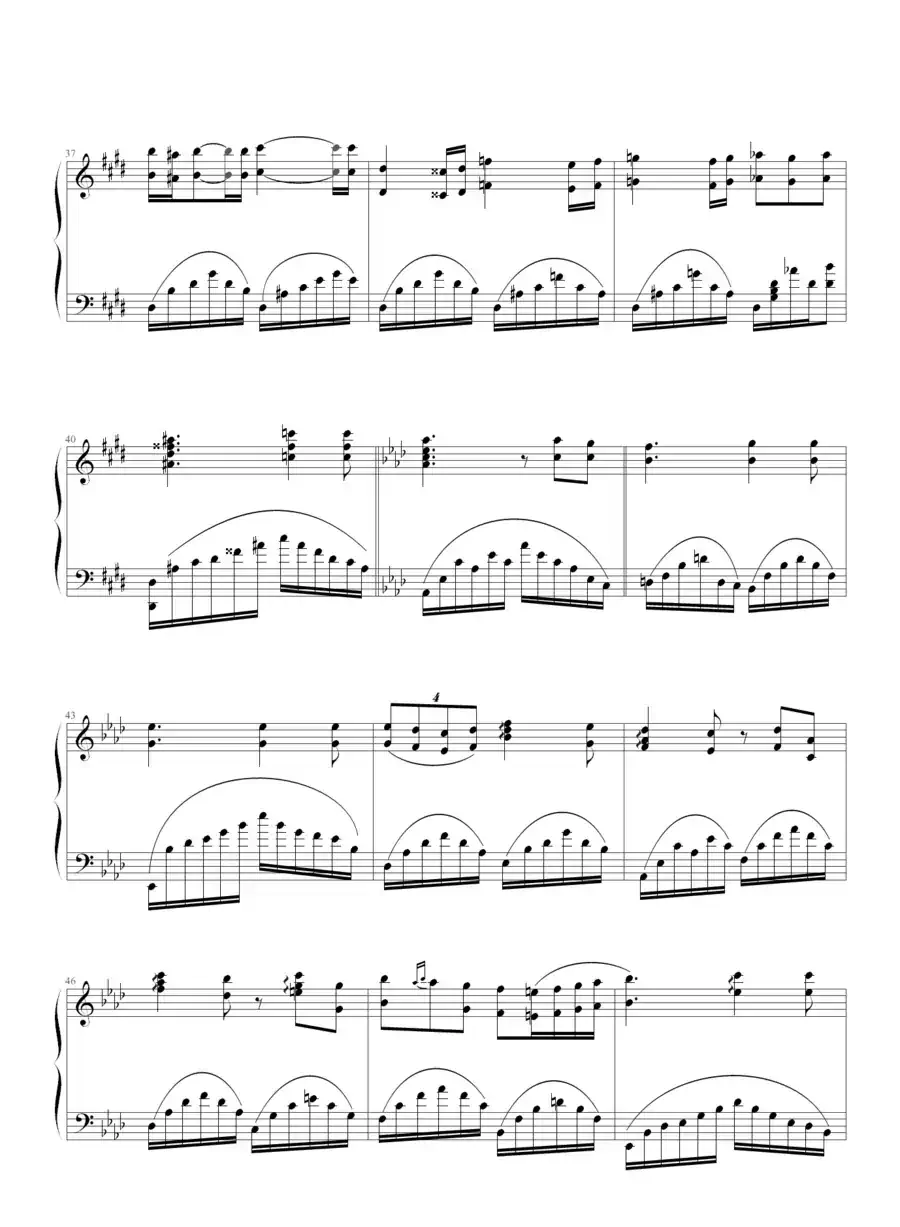 肖邦的钢琴叙事曲