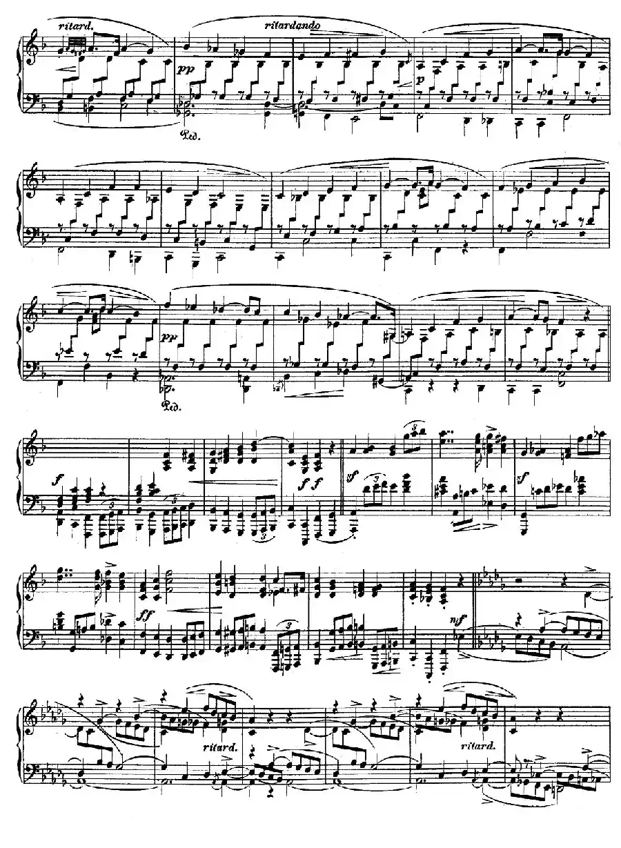 Novelletten Op.21（1）