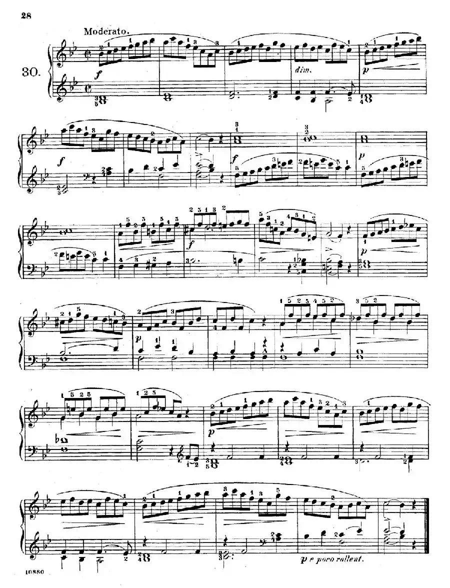 Etudes Enfantines Op.37（儿童钢琴练习曲 第26——30首）