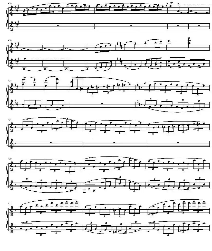 贝多芬钢琴协奏曲Op61第一乐章