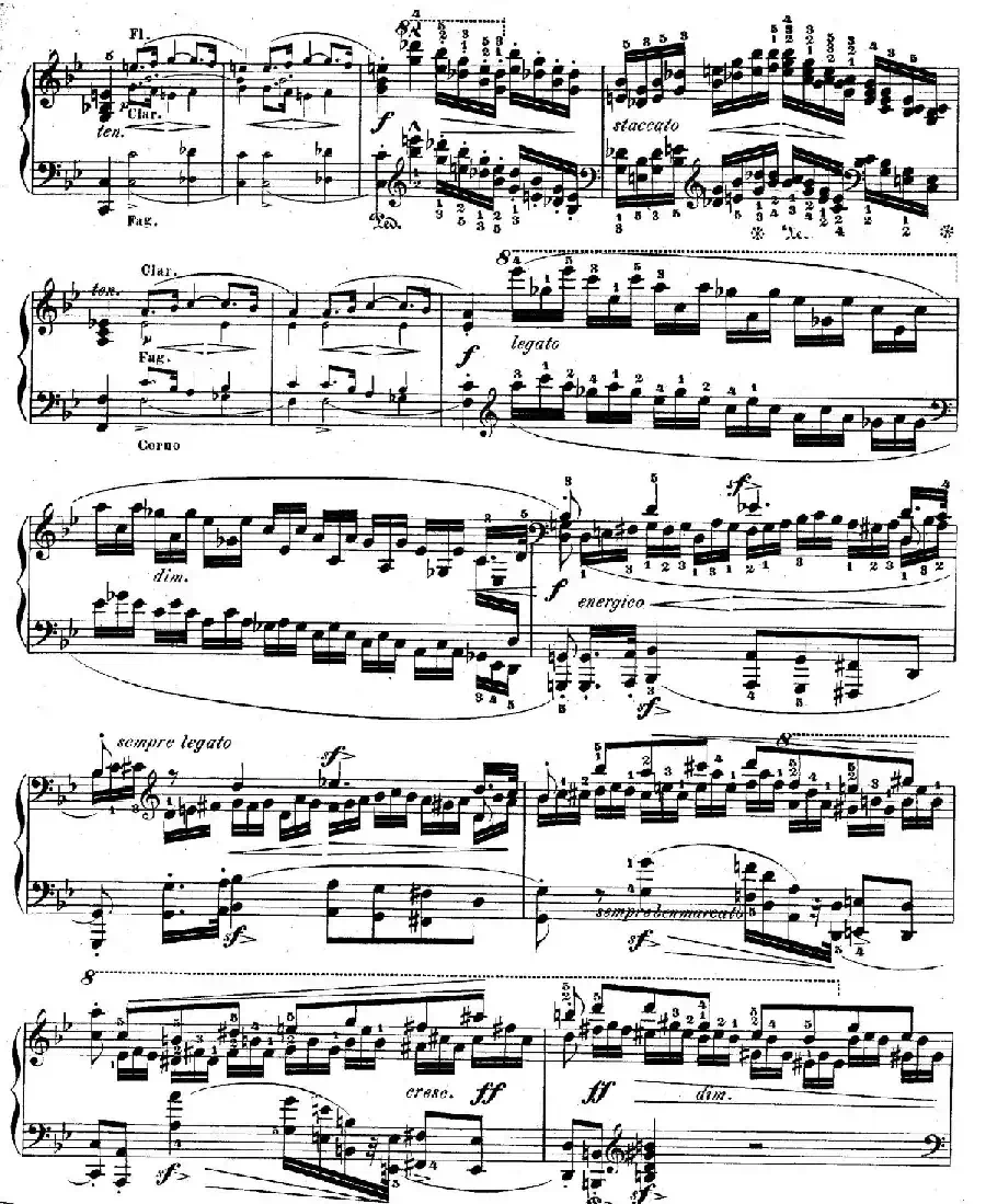 降B大调莫扎特主题变奏曲 Op.2（为钢琴与乐队而作）