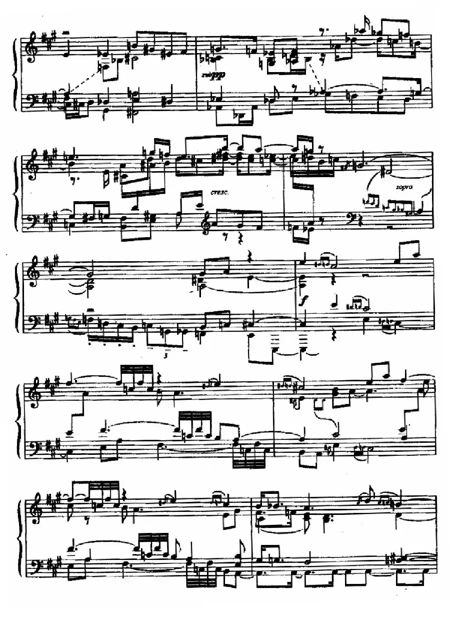 24 Preludes and Fugues Op.82（24首前奏曲与赋格·19）