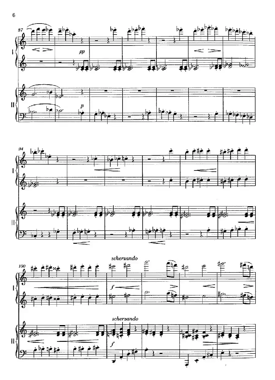 Vier Bagatellen Op.70（4首小品·Ⅰ·四手联弹）