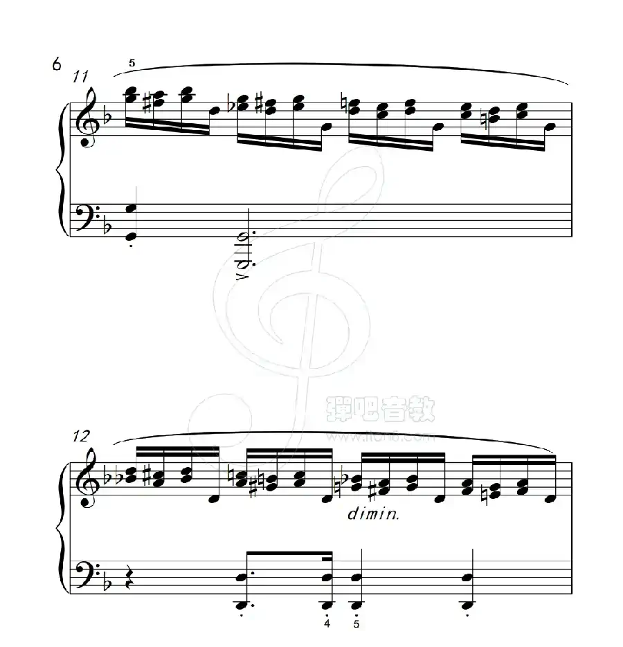 练习曲 46(克拉莫钢琴练习曲60首)