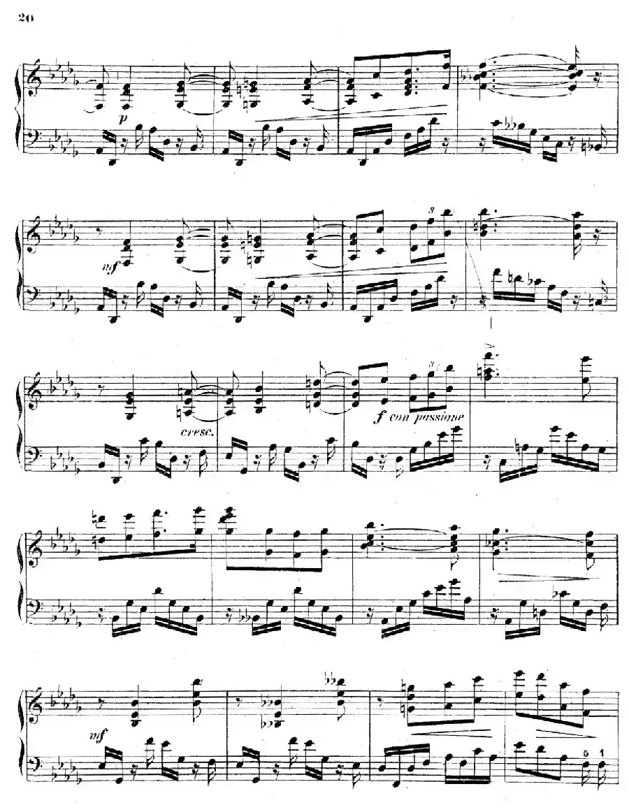 Characteristic Pieces Op.36（8首个性小品·3）