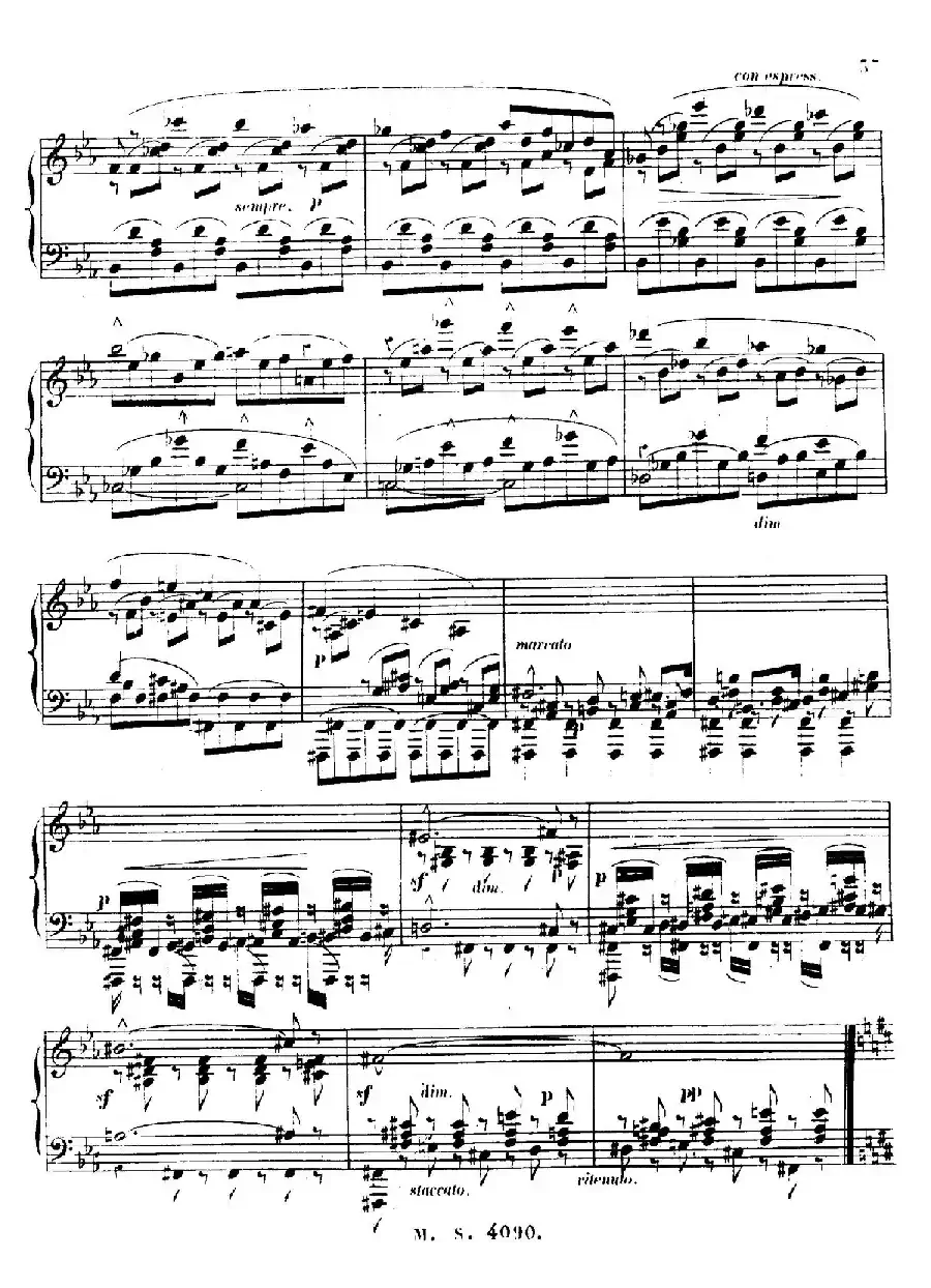 c小调钢琴奏鸣曲 （Piano Sonata in c Minor Op.56）
