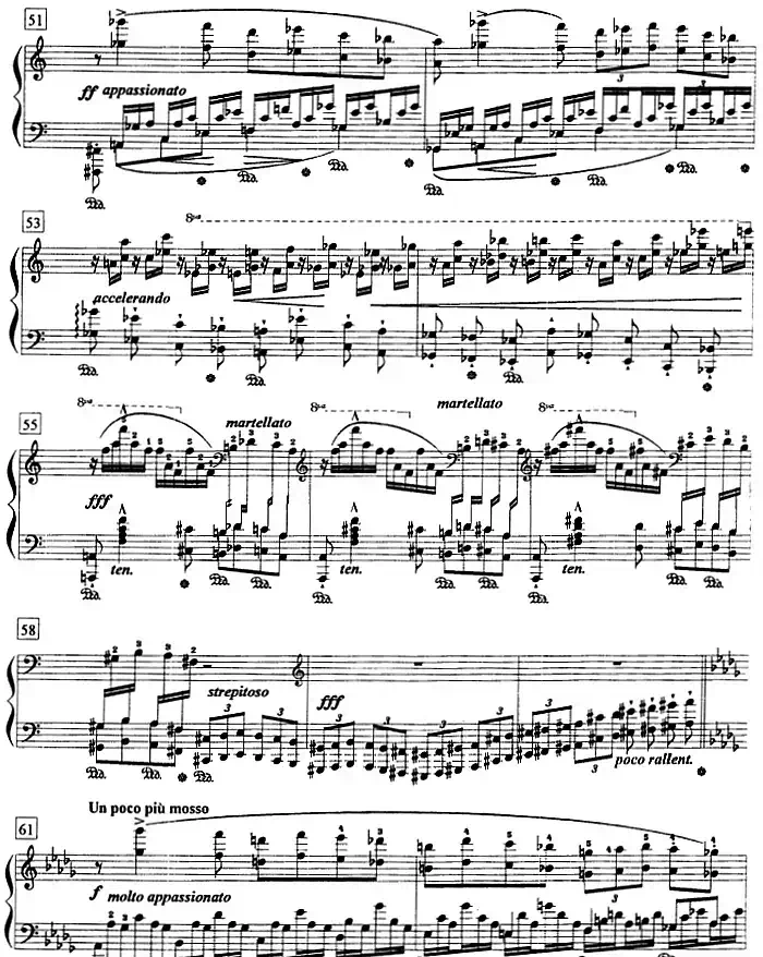 钢琴教程第八级 练习曲（森林的呼啸）
