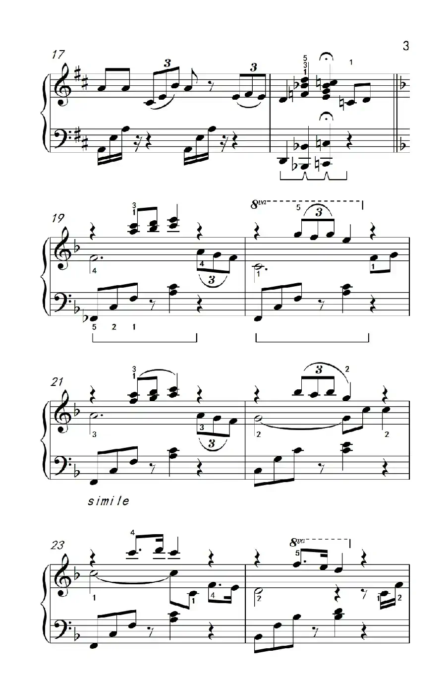 东方之珠（老年大学 钢琴教程 3）