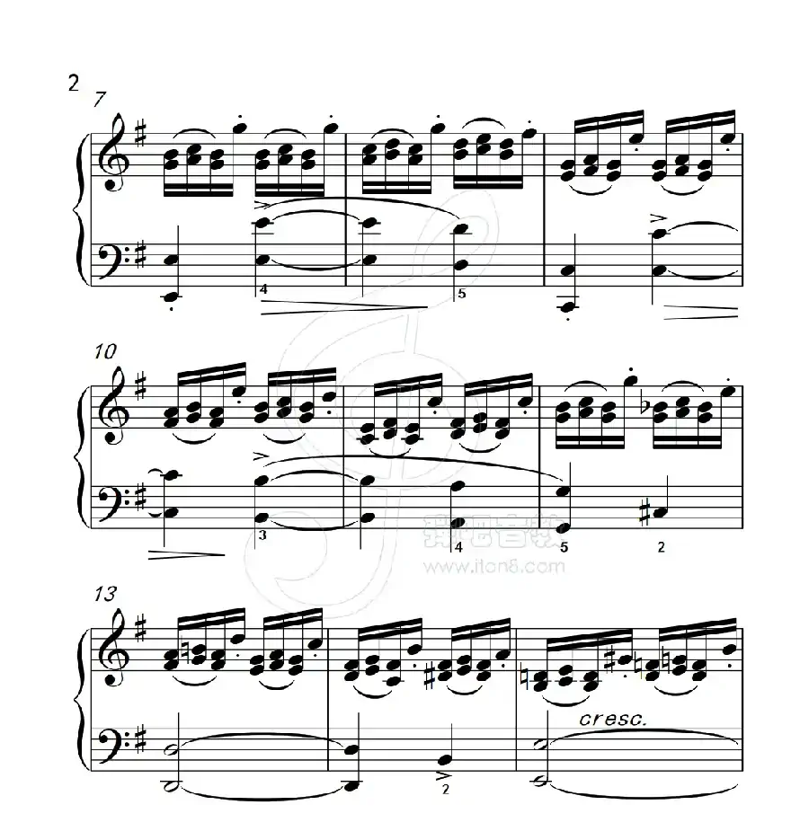 练习曲 28(克拉莫钢琴练习曲60首)