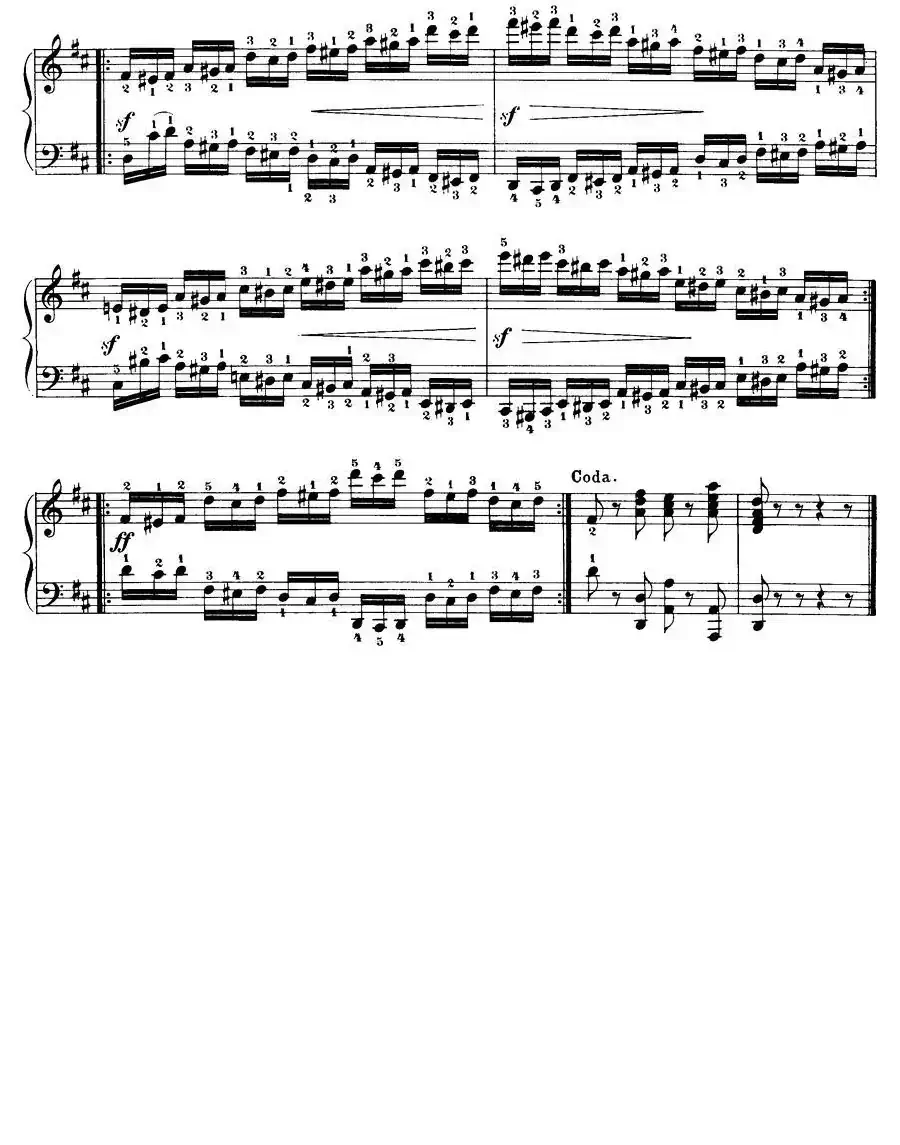Czerny - 40 Daily Exerci Op.337（20—25）（40首日常训练曲）