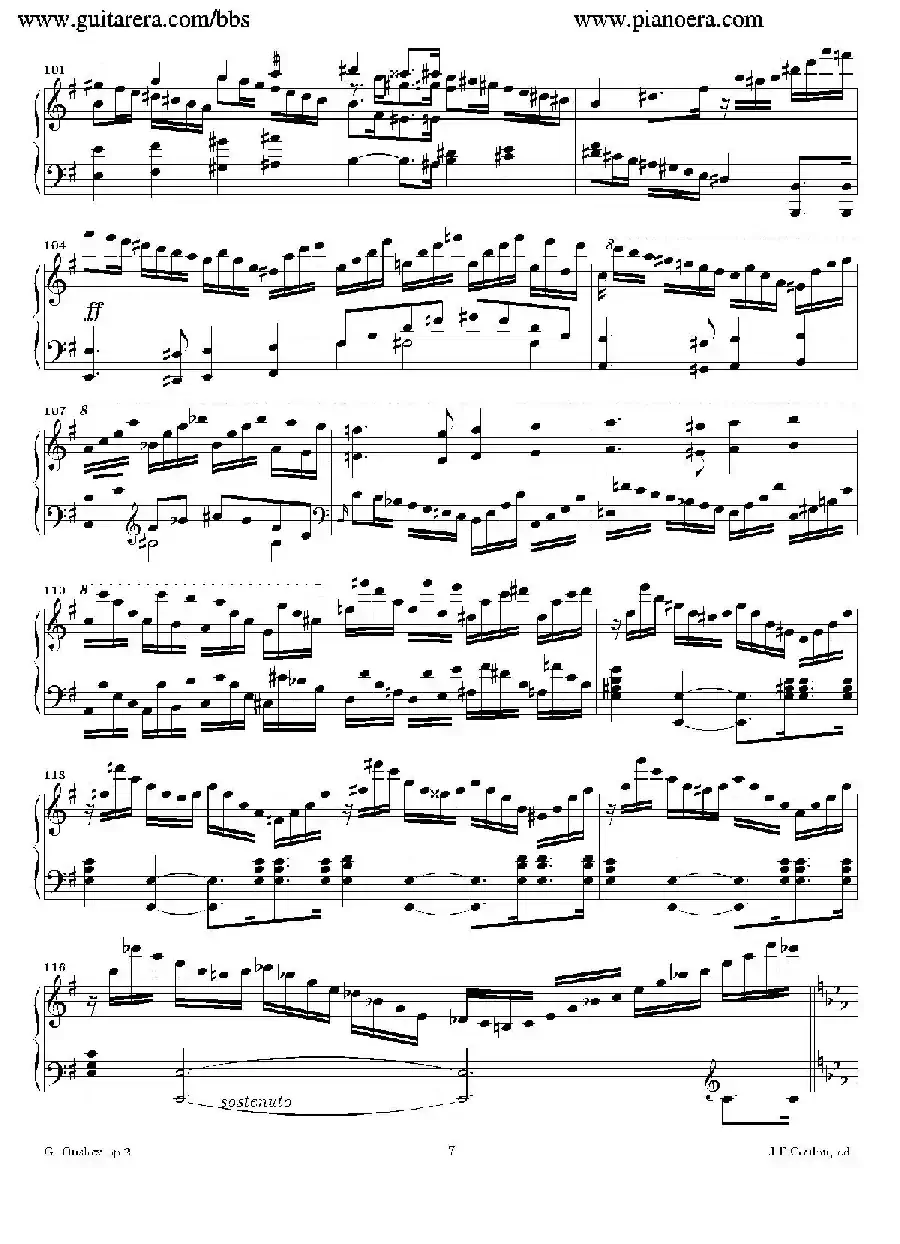 Grande Piano Sonata in c Minor Op.2（c小调华丽钢琴奏鸣曲·第一乐章）