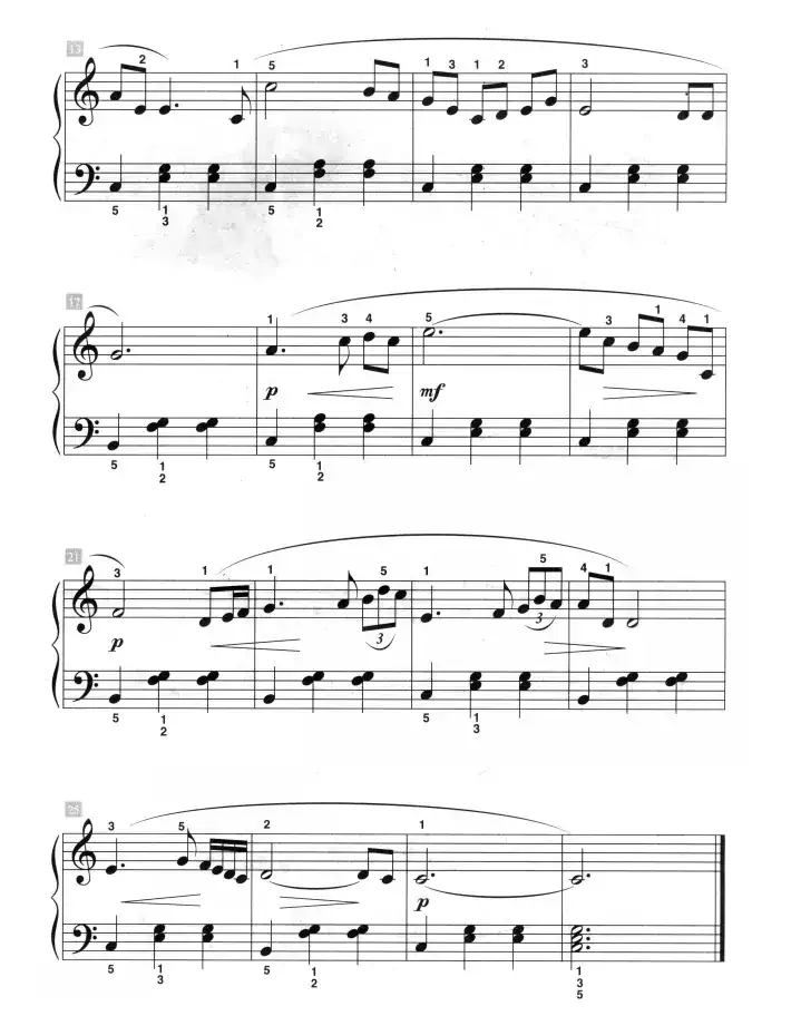 小夜曲（儿童古典钢琴小品）