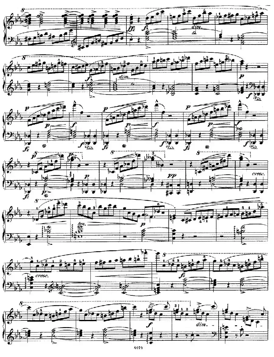 Piano Sonata No.1 in c Minor Op.4 （c小调第一钢琴奏鸣曲）