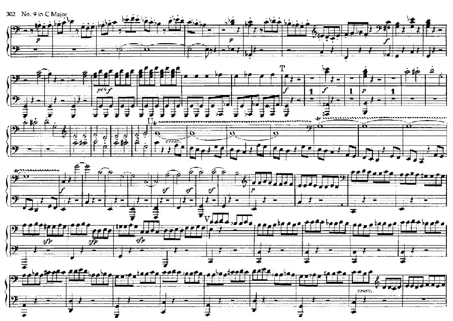 String Quartet No.9 in C Major Op.59-3 - 4 Hands（C大调第九弦乐四重奏·四手联弹）