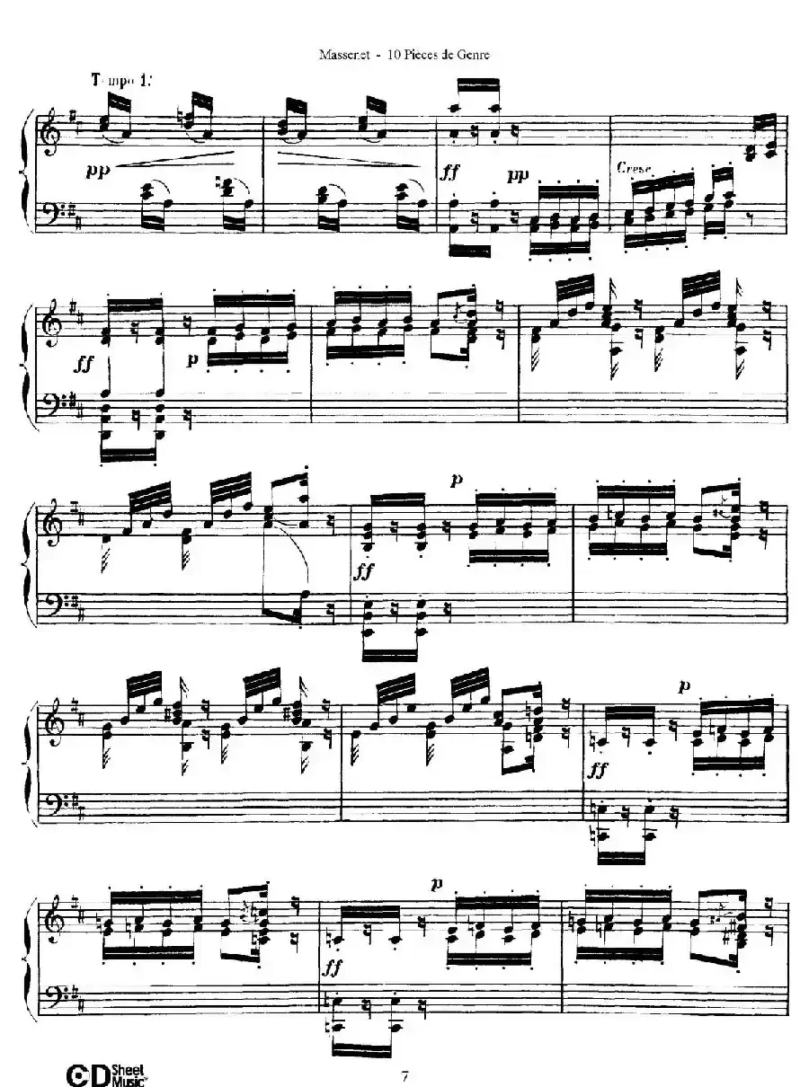 Dix Pièces de Genre Op.10（10首个性小品·Ⅱ）
