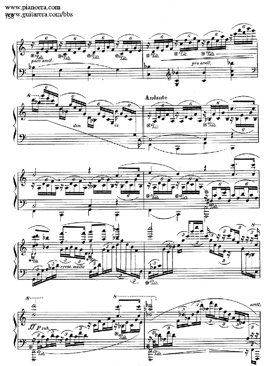 Allegro de Concierto（升C大调音乐会快板）