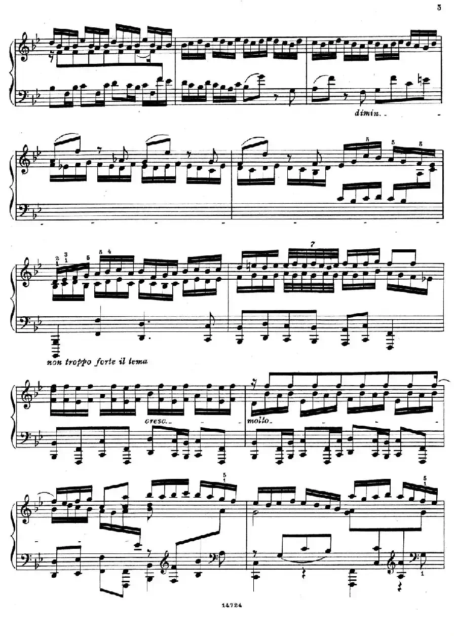 Fugue in g Minor BWV 578（g小调赋格·Borwick改编钢琴独奏版）
