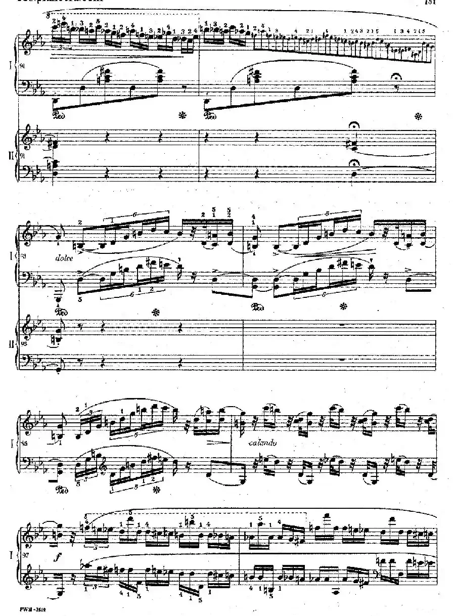 Grande Polonaise Brilliante Preceded by an Andante Spianato Op.22（平静的行板与华丽的波兰舞曲·双钢琴版）