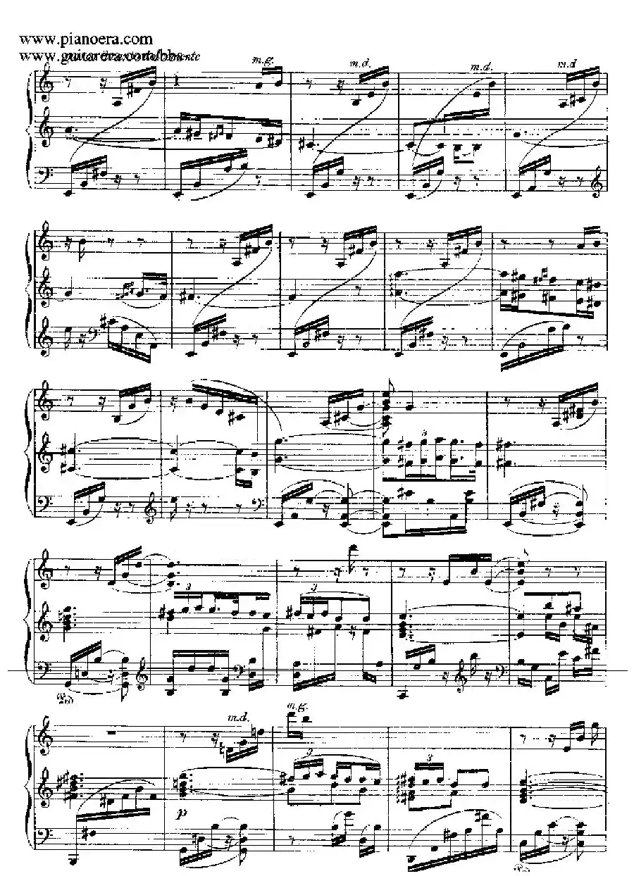 Goyescas（戈雅之画）（6. 幽灵的小夜曲 Serenata Del Espectro）