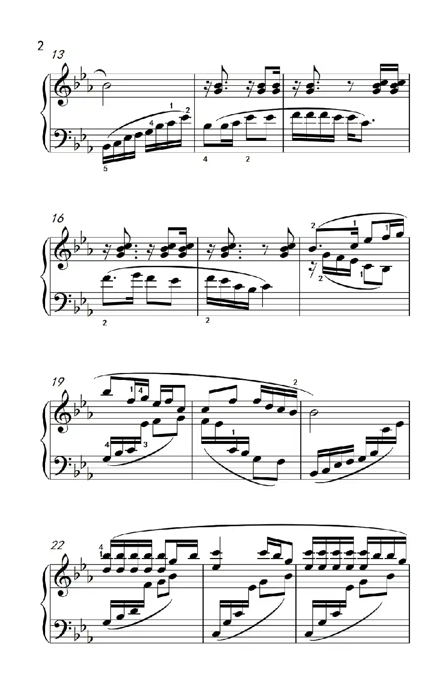 妈妈的吻（《弹吧音教》制谱）