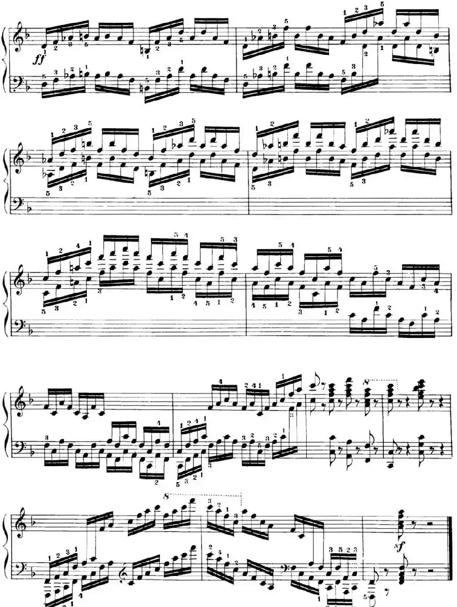 40首车尔尼Op.299钢琴快速练习曲(NO.12)