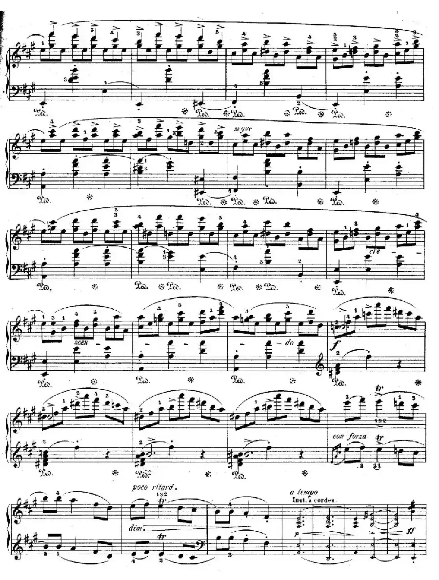 Grand Fantasy on Polish Airs Op.13（华丽的波兰民歌幻想曲·钢琴独奏版）
