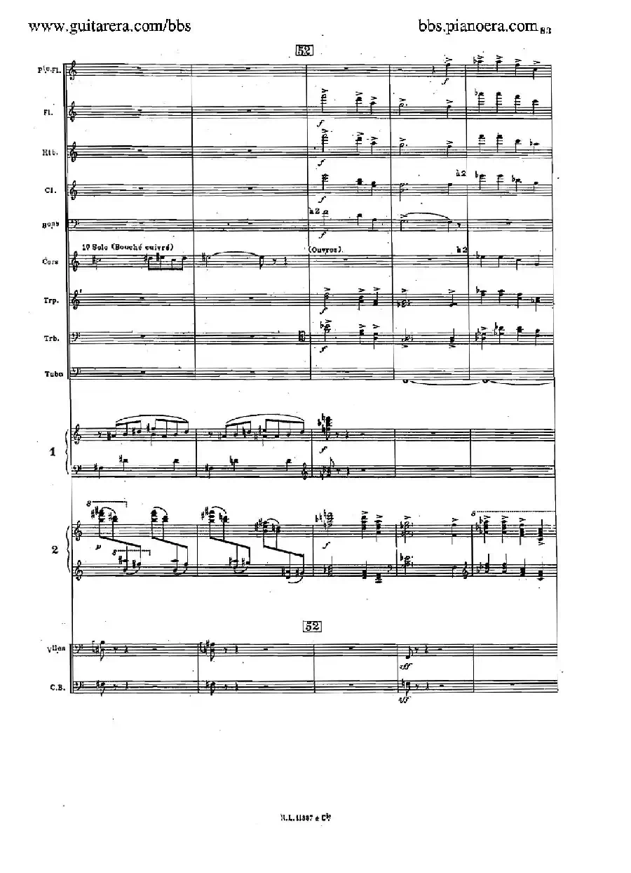 Concerto for 2 Pianos in d Minor（d小调双钢琴协奏曲·总谱）
