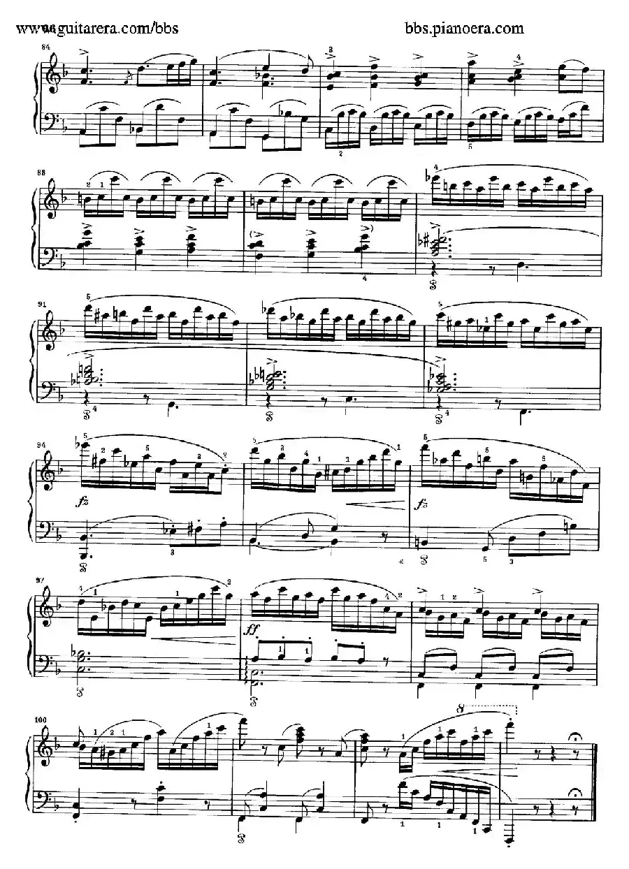Neue Aquarelle Op.57（新水彩画· 5. 随想曲）