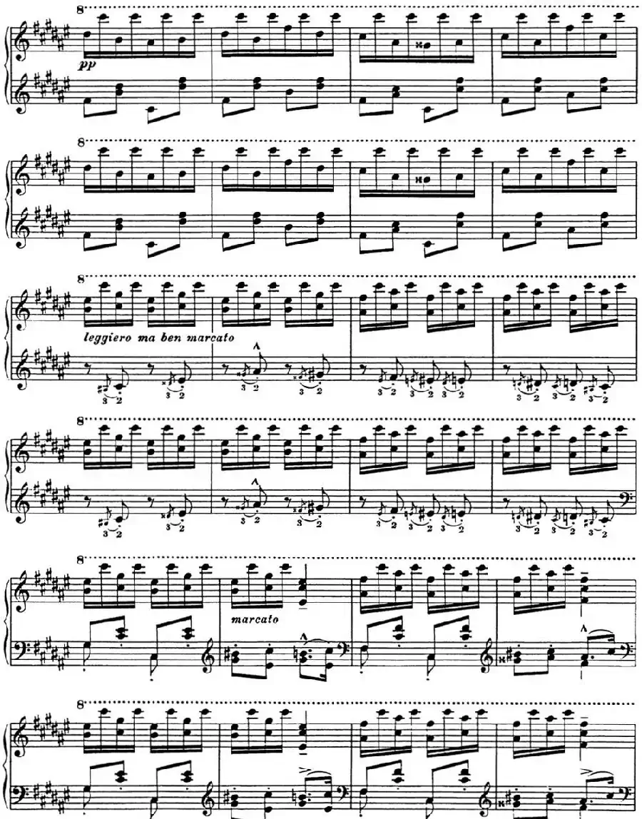 李斯特 匈牙利狂想曲 Hungarian Rhapsodies S.244 No.2