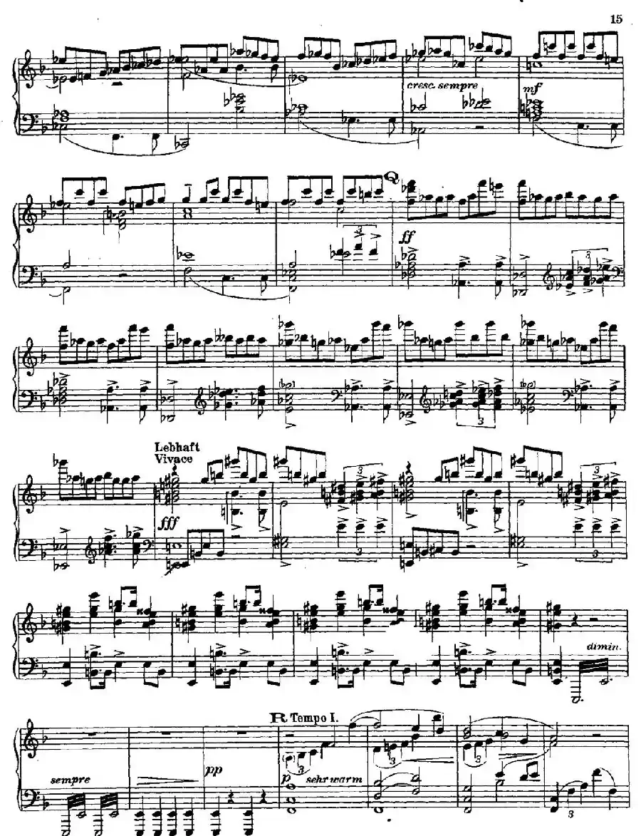 Symphony No.3 in d Minor - Solo Piano（d小调第三交响曲·钢琴独奏版·Ⅰ）