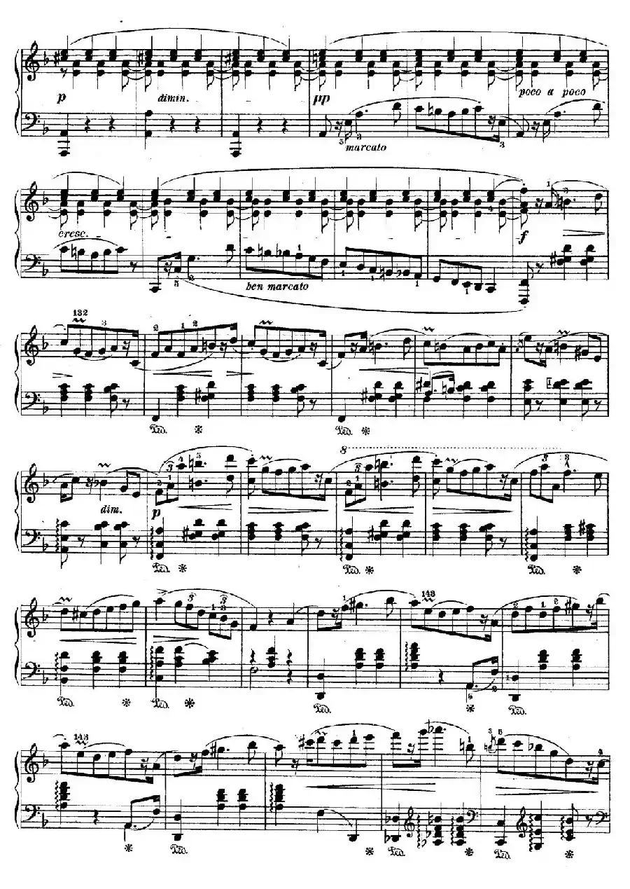 Rondo A La Mazurka Op.5（F大调玛祖卡舞曲型回旋曲）