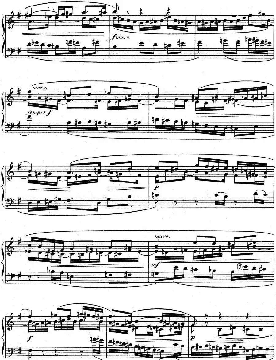 6 Preludes and Fugues Op.99（6首前奏曲与赋格·1）
