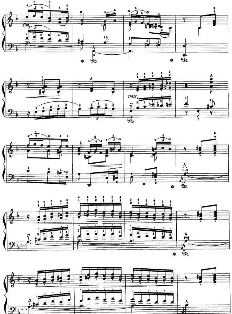 现代钢琴曲：28、东方