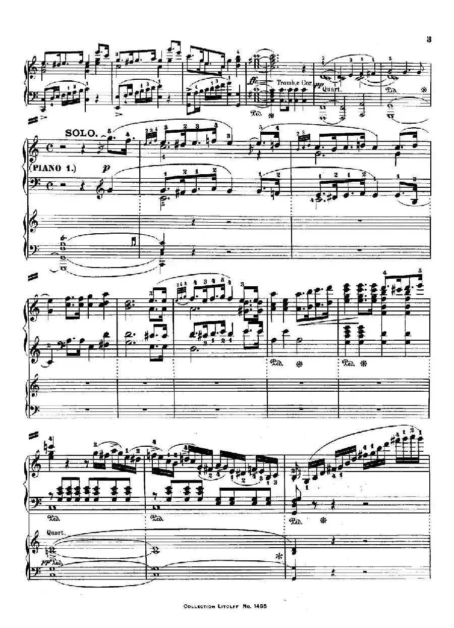 Piano Concerto No.1 in C Major Op.11,（C大调第一钢琴协奏曲·双钢琴）
