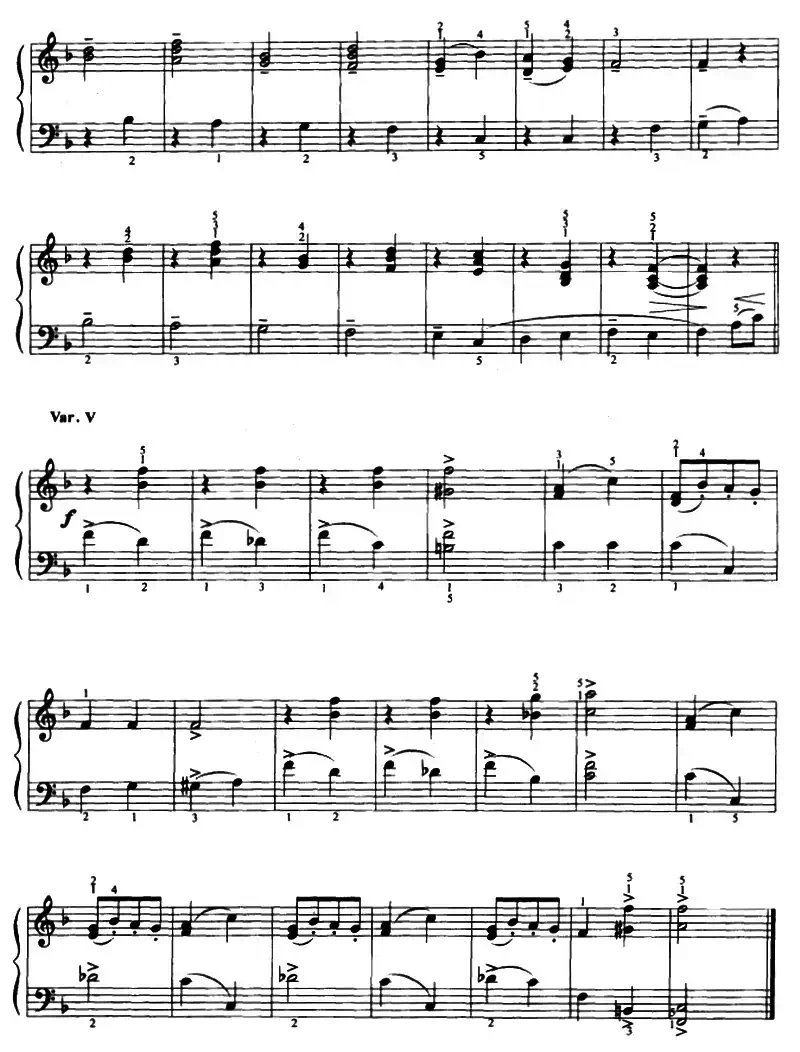俄罗斯民歌主题变奏曲