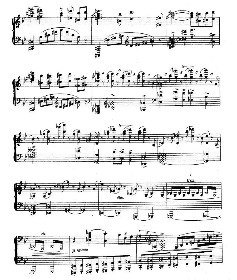 Four Rhapsodies Op.11（4首狂想曲·Ⅰ）