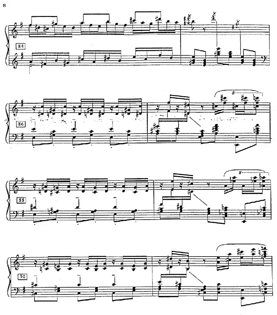 Carmen Variations 12 Pieces（12首卡门主题变奏曲·4）