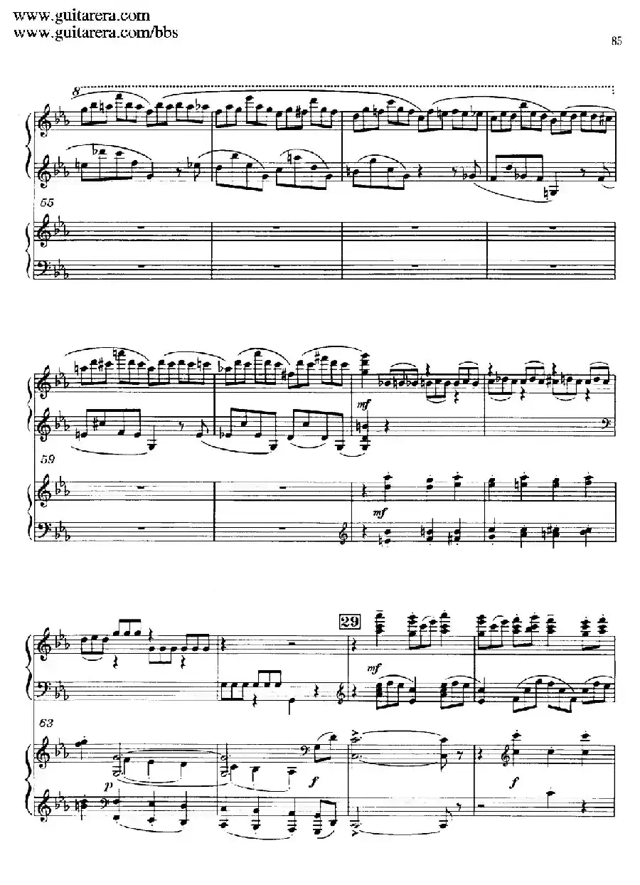 c小调第二钢琴协奏曲 Op.18（双钢琴·第三乐章）
