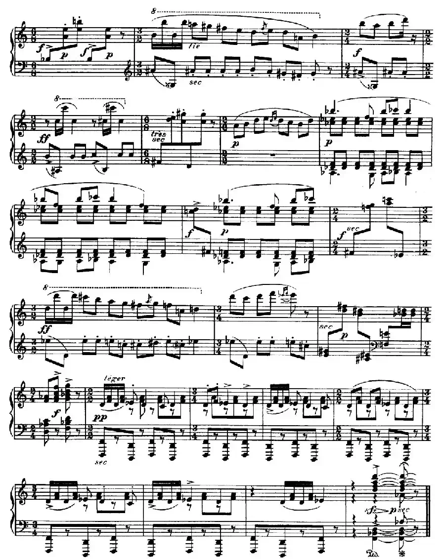 Eight Nocturnes （8首夜曲·Ⅴ）