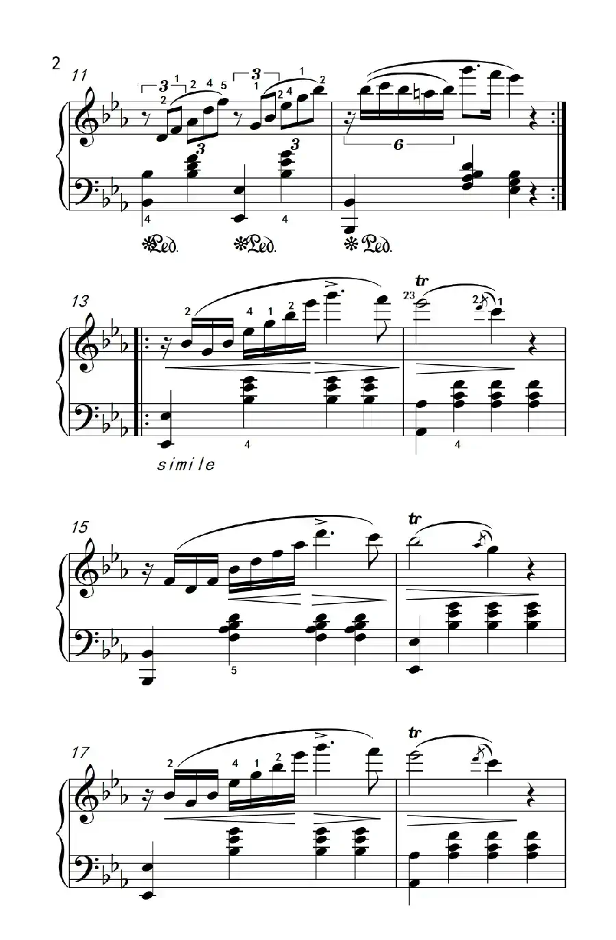 少女的祈祷（老年大学 钢琴教程 3）