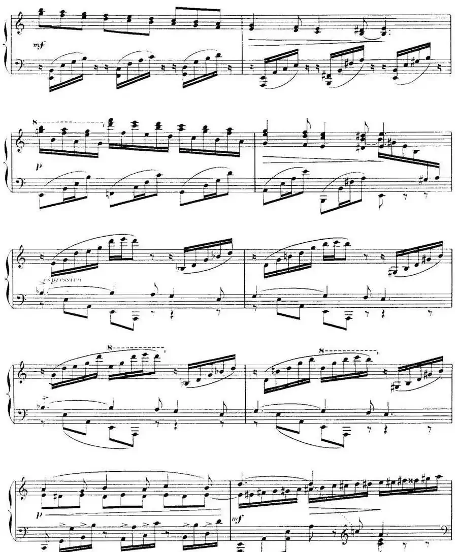 福雷13首船歌：Barcarolle No·9 in A min, Op·101