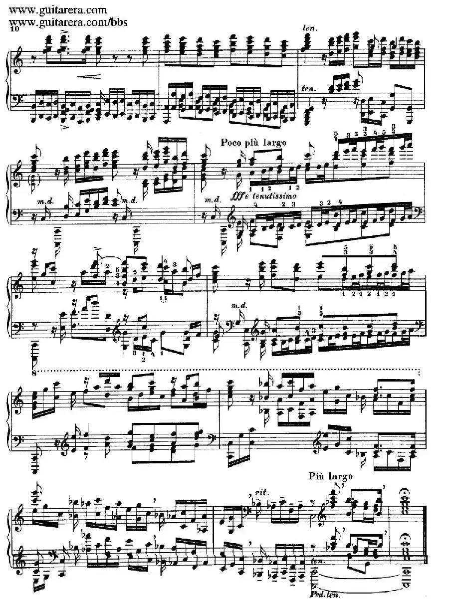 Toccata, Adagio and Fugue in C Major BWV 564 （C大调托卡塔、柔板和赋格）