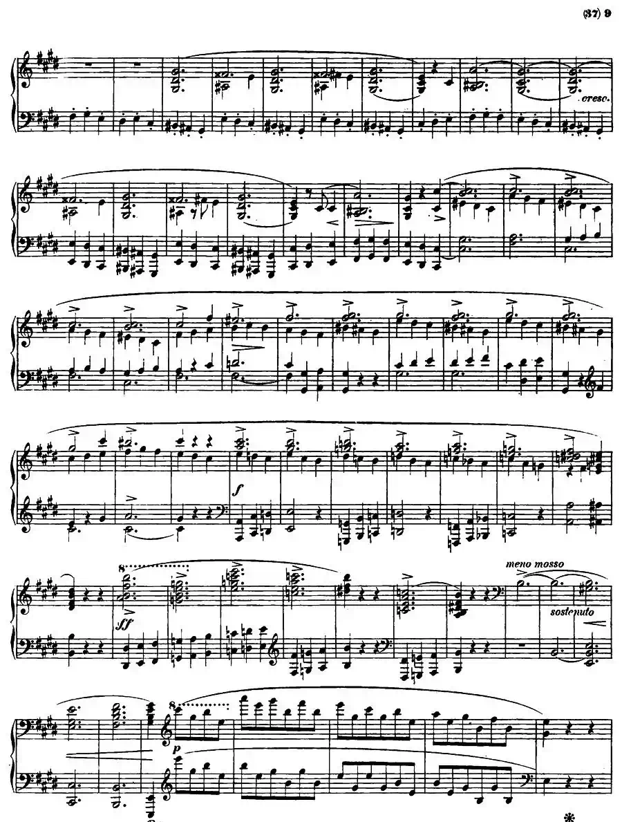 升c小调钢琴谐谑曲Op.39（第三号）