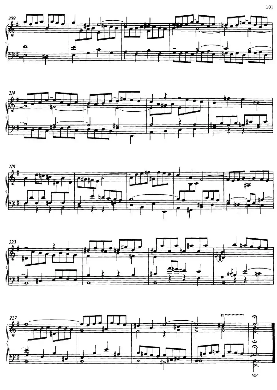 Prelude and Fugue in e Minor BWV 548（e小调前奏曲与赋格）
