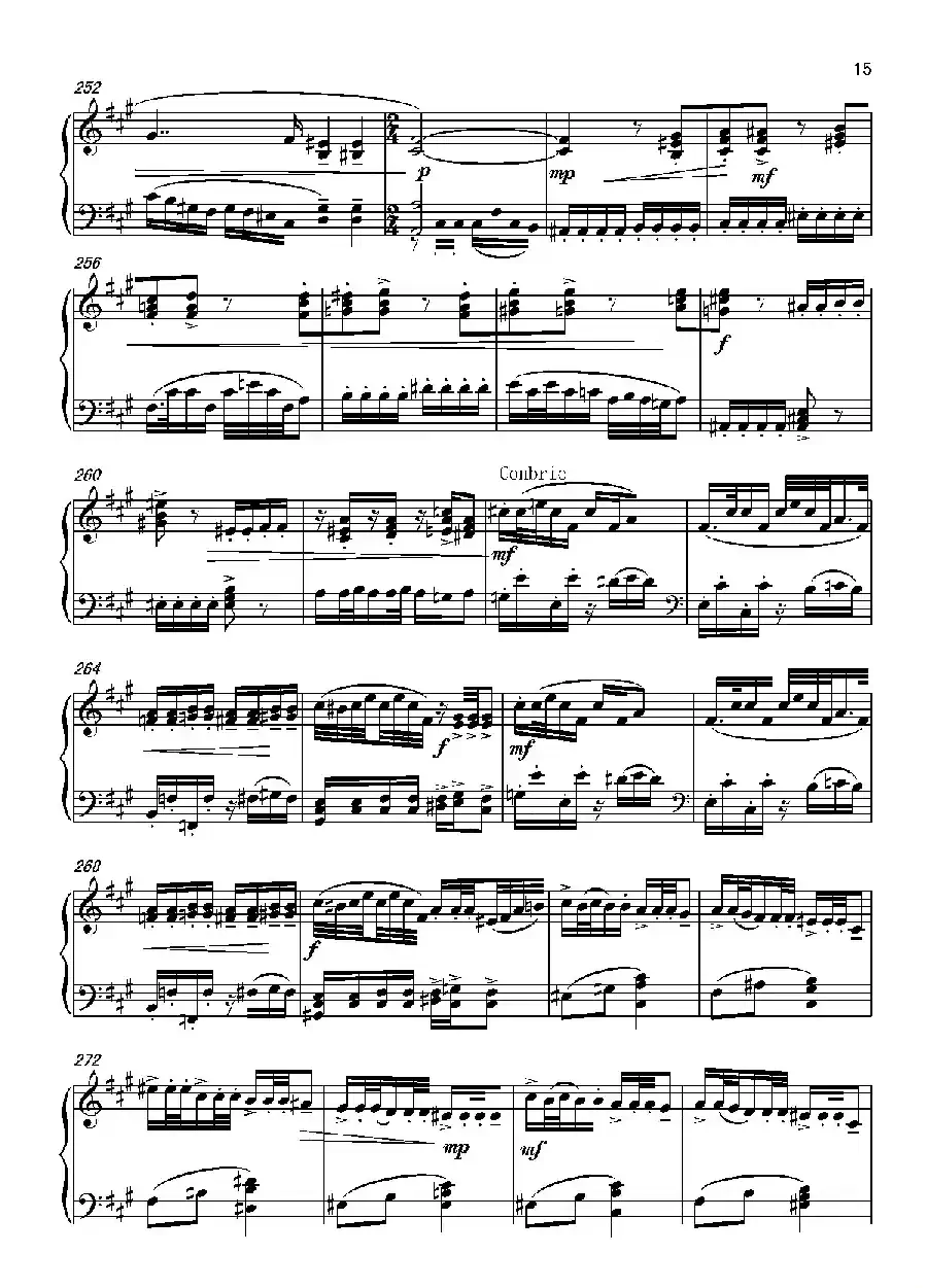 第六钢琴奏鸣曲Piano Sonata No.6（单乐章）