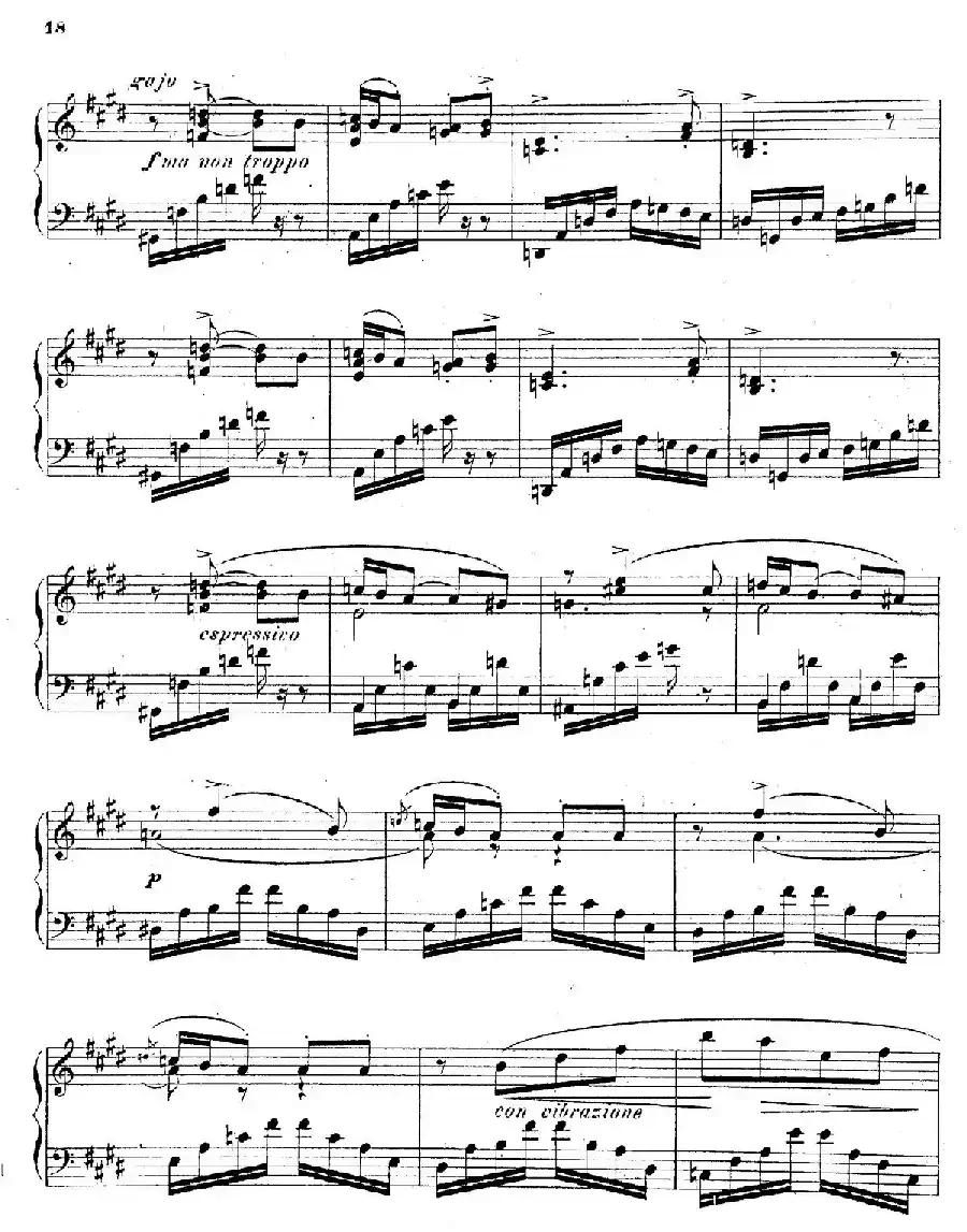Characteristic Pieces Op.36（8首个性小品·8）
