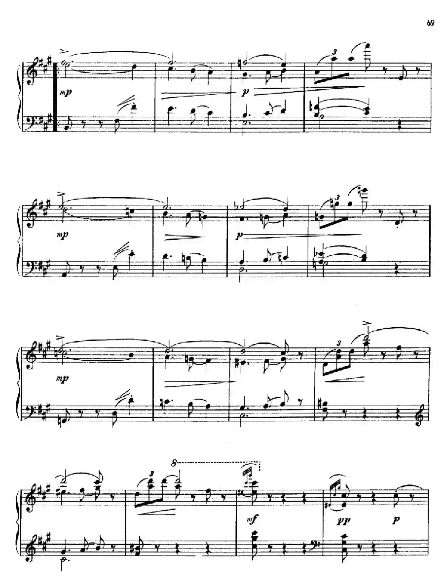 24 Characteristic Pieces Op.36（24首性格小品·14）