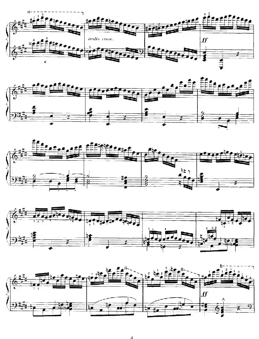 15 Etudes de Vortuosite Op.72（15首辉煌练习曲·1）